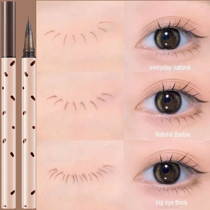 Eyeliner Liquid Pencil Eyelash Pencil Is Delicate And Thin  And The Pen Head Is Smooth And Not Easy To Smudge Eyeliner Pen