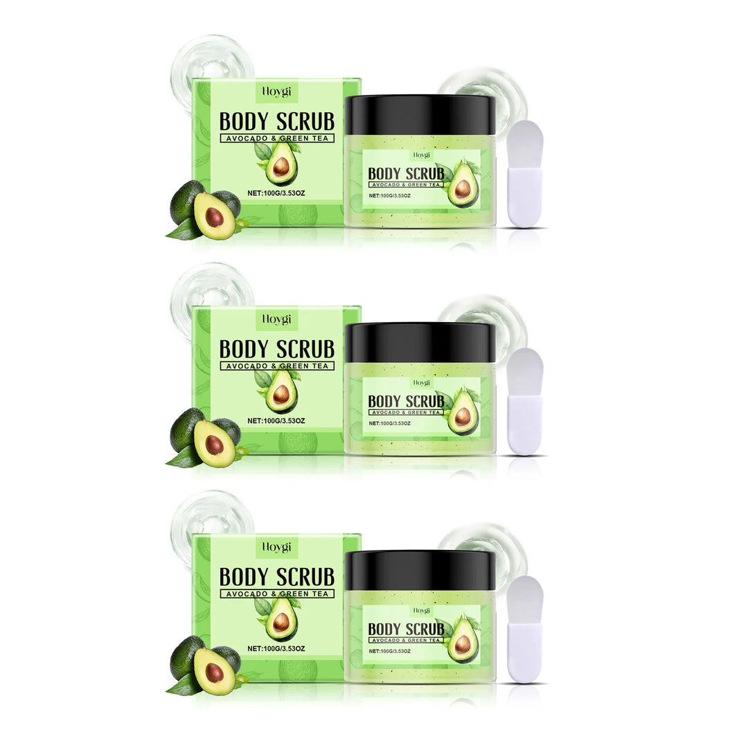 Matcha Body Scrub Gentle Exfoliating Cleansing Pores Effectively Removes Dirt Smooth Skin Nourishing Skin Scrub Nourishing Care