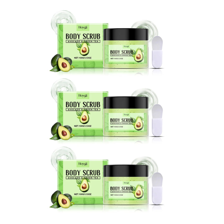 Matcha Body Scrub Gentle Exfoliating Cleansing Pores Effectively Removes Dirt Smooth Skin Nourishing Skin Scrub Nourishing Care