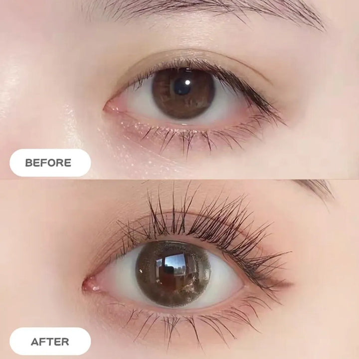 Gege Bear Dream Party Curly Black Sun Flower Mascara Cute Design All Day Long-Wearing Lash-Lengthening Thick Volume Eyelashes