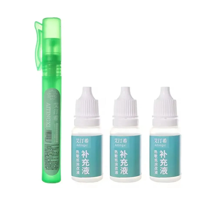 Elimination Privacy Spray Pen Thermal Paper Corrector Data Protection Privacy Protection Correction Fluid Portable Express Tool