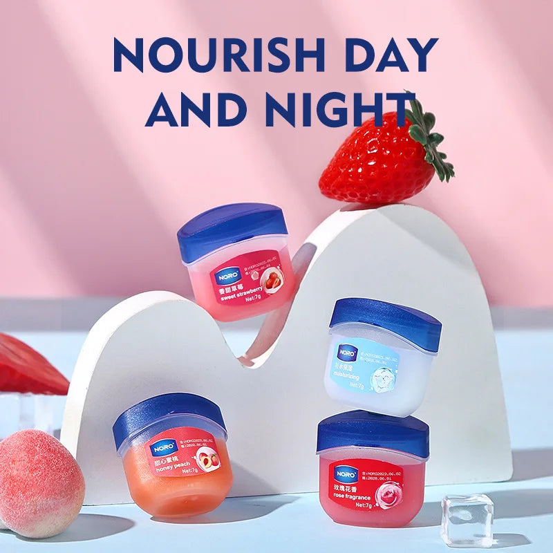 4/6/8PCS Fruit Series Lip Balm Avocado Strawberry Natural Plant Fade Lip Lines Hydrating Repair Lips Care