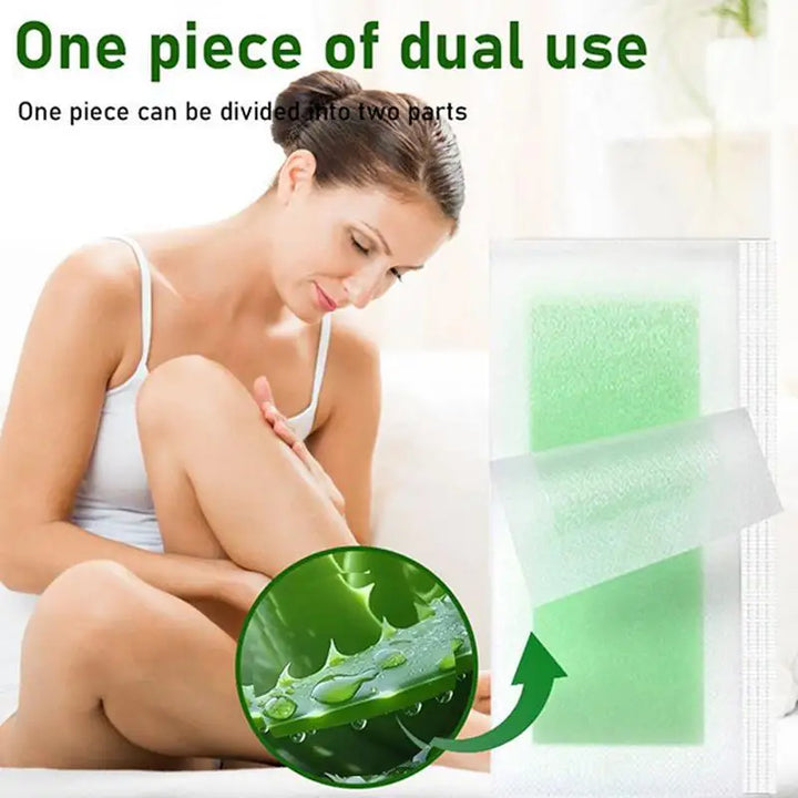 30pcs Body Wax Strips Face Wax Strips Hair Remover Brazilian Epilating Kit Hair Removal Wax Strips Roll Underarm Wax Strip Paper