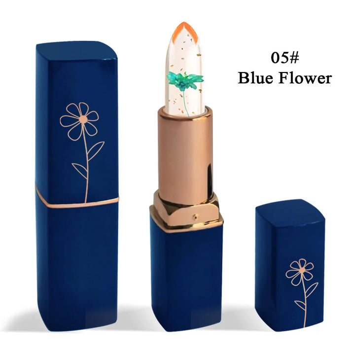 Color Changing Jelly Lipstick Long Lasting Moisturizing Lip Balm Nutritious Non Stick Flower Temperature Reactive Lip Makeup