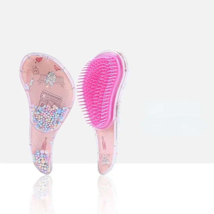New Kids Star Magic Combs Anti-static Massage Unicorn Hair Brushes Tangle Detangle Shower Massage Hair Brush Comb