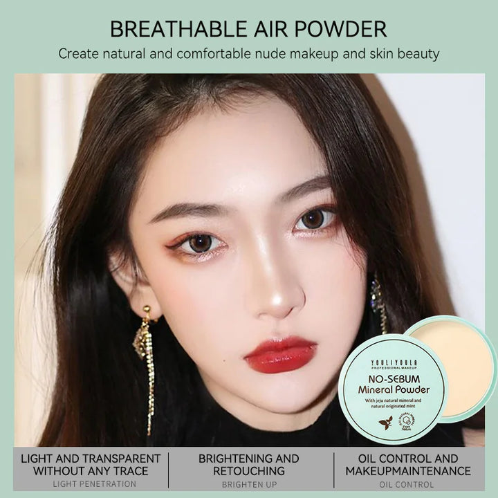 Setting Powder Miracle - Oil Control, Smooth Finish, Non-Cakey, Long-Lasting Wear with Waterproof and Sweat-Resistant Formula