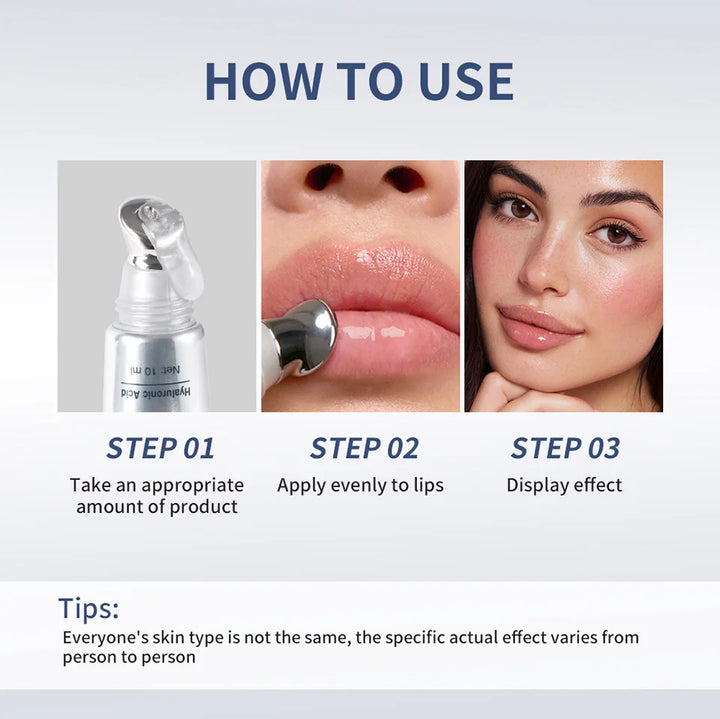 Instant Lip Plumping Essential Oil Hyaluronic Acid Nourishing Antiwrinkle Moisturising Sexy Lip Care Ultimate Plumping Lip Gloss