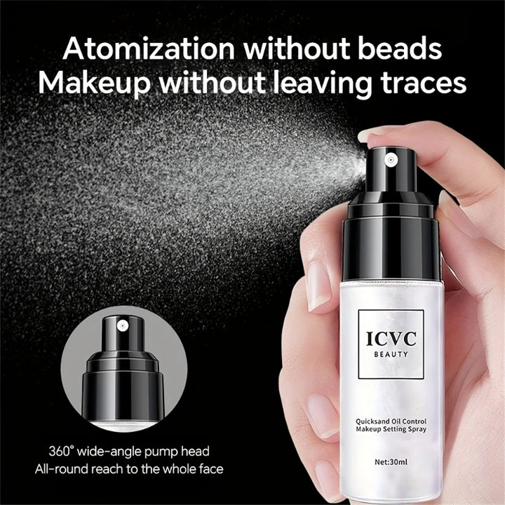Professional Makeup Setting Spray,Oil-Control Fixation Spray Makeup,Long-Lasting,Natural Matte,Refreshing Cosmetics For Women