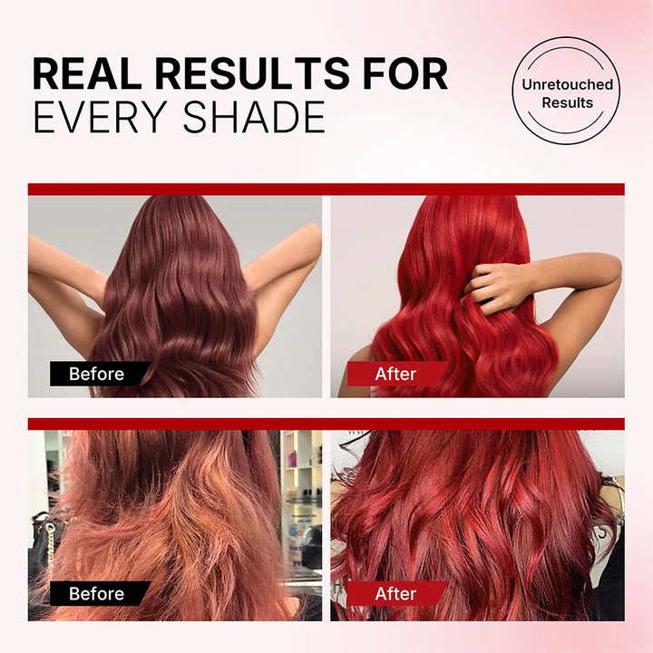 Karseell 500ml Color Depositing Red Hair Mask Color Boosting Conditioner, Hydrates and Enhances Red Tones for Color-Treated Hair