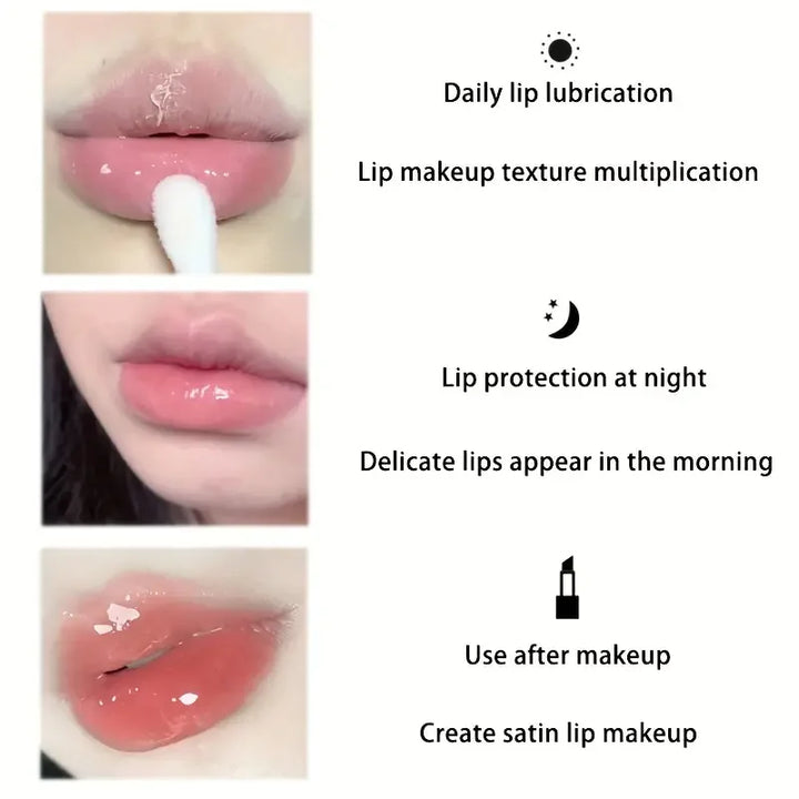 Moisturizing Lip Balm Lasting Base Primer Makeup Natural Lip Base Crack Lip Care Jelly Moisturizer Daily Care Lip Balm Cosmetics