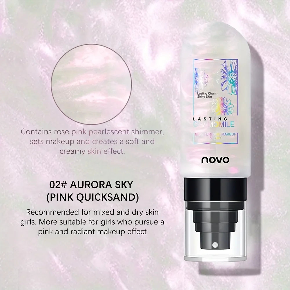 Hydrating Shimmer Setting Spray,Long Lasting Waterproof Oil Control Makeup Spray,Sweat-proof Hydrating Fixation Glow Finish