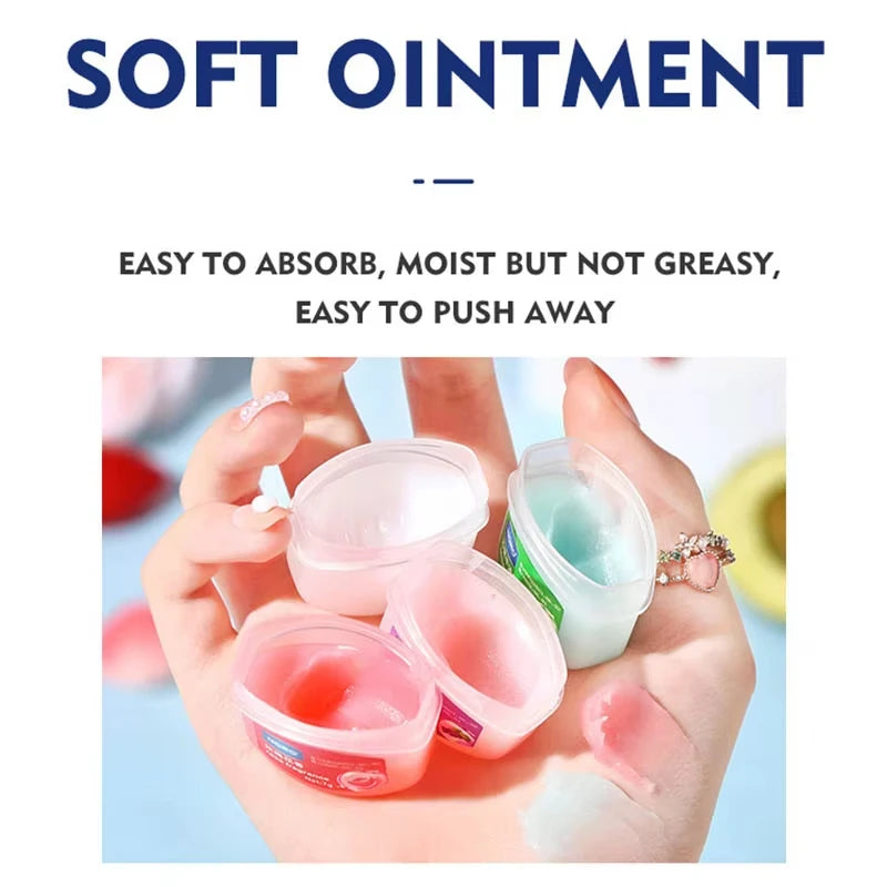 4/6/8PCS Fruit Series Lip Balm Avocado Strawberry Natural Plant Fade Lip Lines Hydrating Repair Lips Care