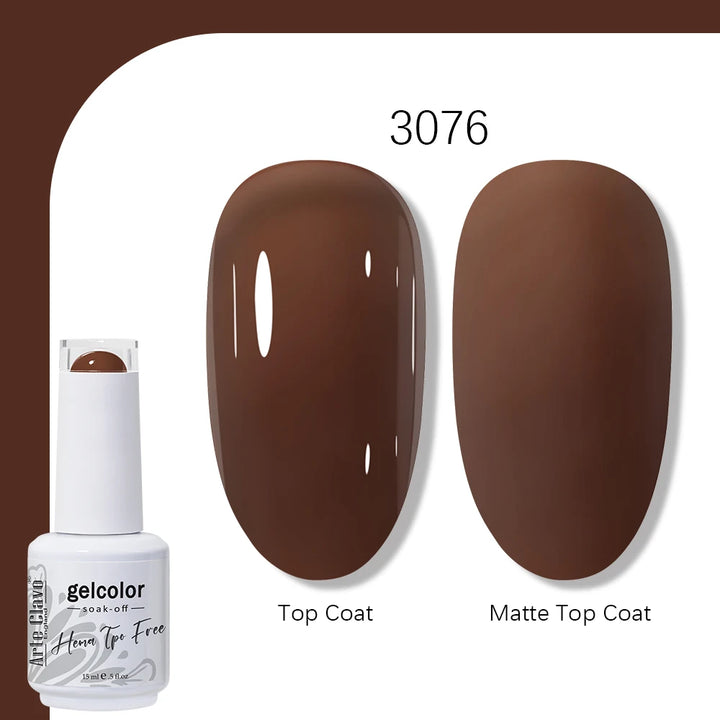 Arte Clavo 15ml HEMA TPO FREE Gel Nail Polish Pink Hybrid Nail Manicure Semi-permanent Enamels Varnish For UV LED Nails Supplies