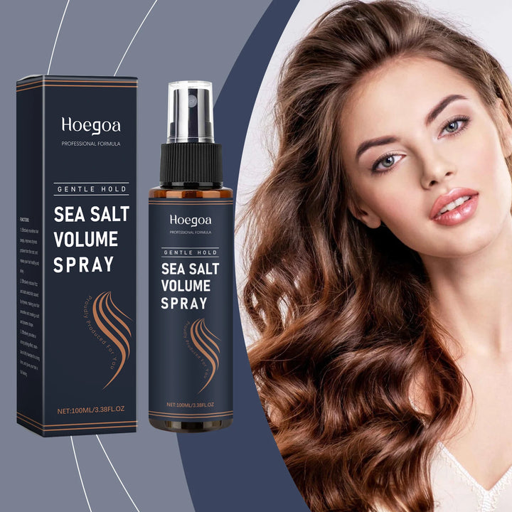 Sea Salt Hair Spray For Volume & Texture, Lightweight Styling Spray, Natural Hold, Frizz Control, Non-Greasy For Women & Men