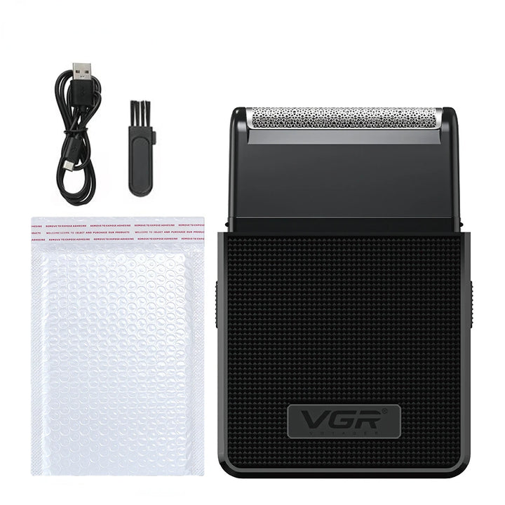 VGR Razor Rechargeable Shaver Professional Beard Trimmer Travel Hair Trimmers Reciprocating Shaving Machine for Men V-376