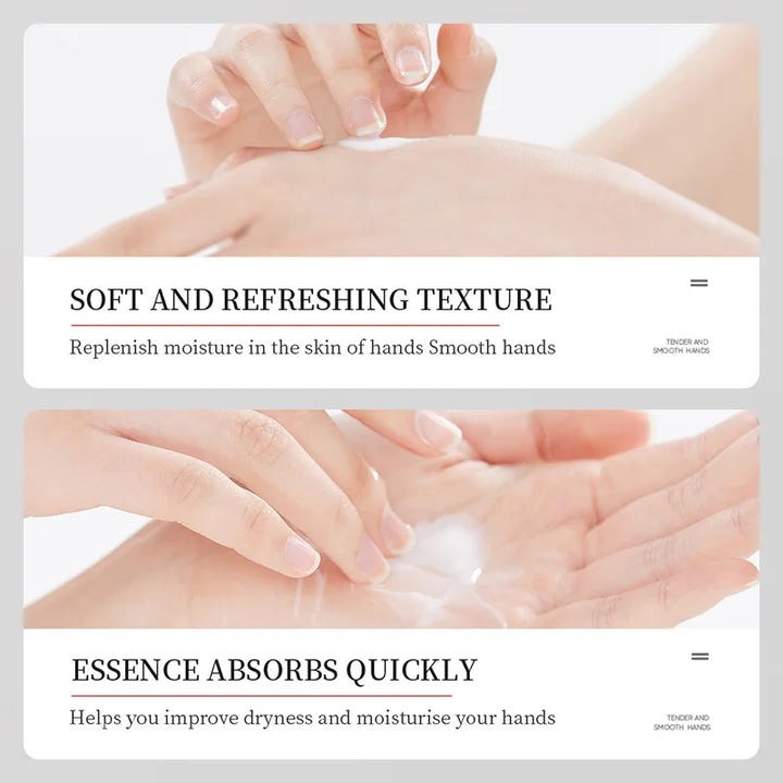 1/2pcs SADOER Niacinamide Arbutin Hand Cream Moisturizing Non Greasy Nourishing Anti Dry Crack Hydrating Hands Skin Care