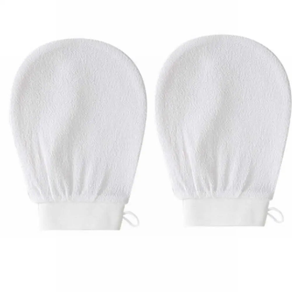 1/2 Pcs Scrub Exfoliating Gloves Back Scrub Dead Skin Facial Massage Gloves Body Cleaning Scrub Mitt Rub Dead Skin Gloves