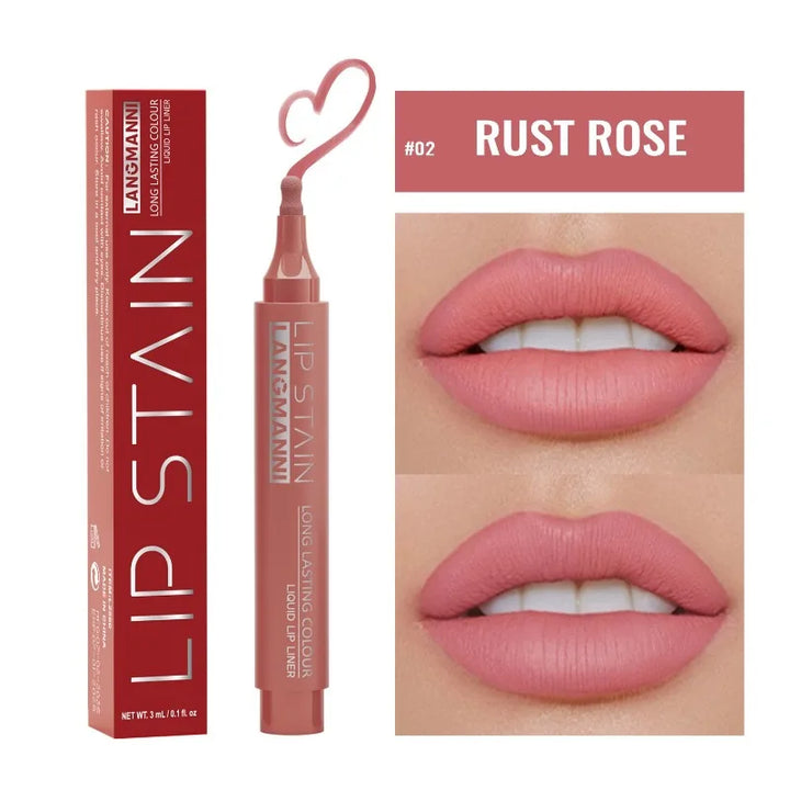 Matte Liquid Lip Liner Marker Pen Dyeing Lip Gloss Waterproof Long Lasting Lipstick Pencil Sexy Lips Contour Makeup Cosmetics