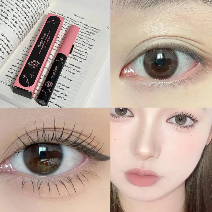 Double-ended Charming Long Mascara Gegebear Natural Curling Long-lasting Waterproof and Sweat-proof Eyelash Primer