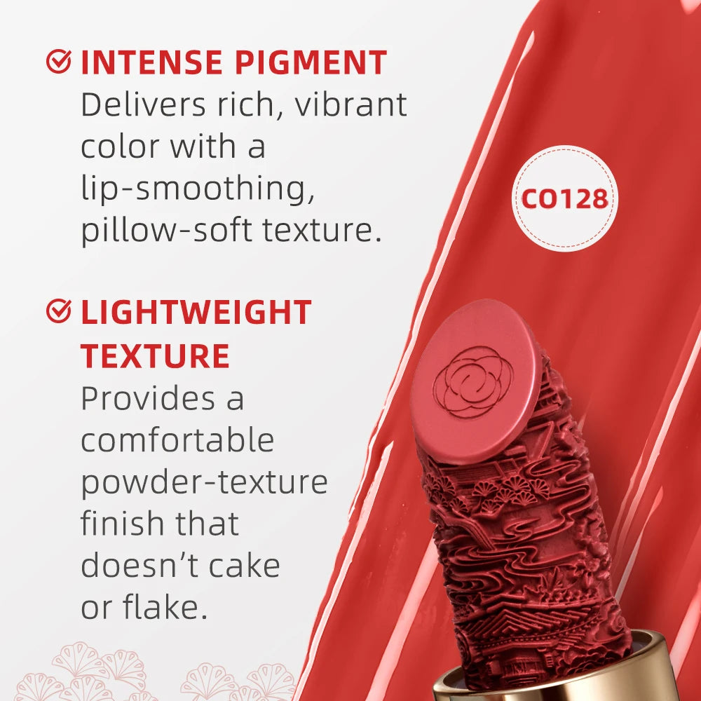 CATKIN Makeup Velvet Matte Lipstick, Hydrating Satin Long Lasting lipstick with Smooth and Creamy Texture