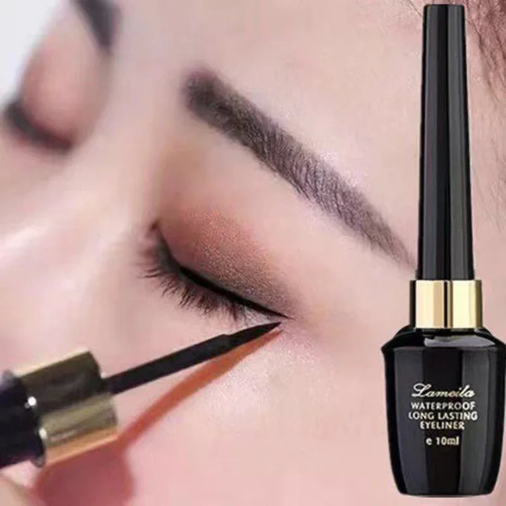 LAMEILA long-lasting hard-tipped Gel Eye Ultra-fine Waterproof Black Liquid Eyeliner pen