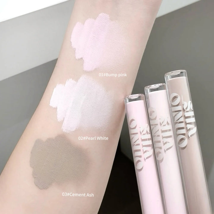 SHAQINUO Liquid Contouring Highlighter Powerful Concealer Whitening Lasting Foundation Moisturizing High-end Brightening Liquid