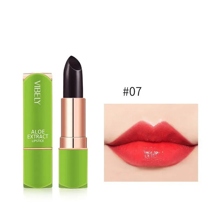 Color Mood Changing Lip Balm Long-Lasting Moisturizing Natural Aloe Vera Nouritious Anti Aging Lipstick Lips Makeup Comestics