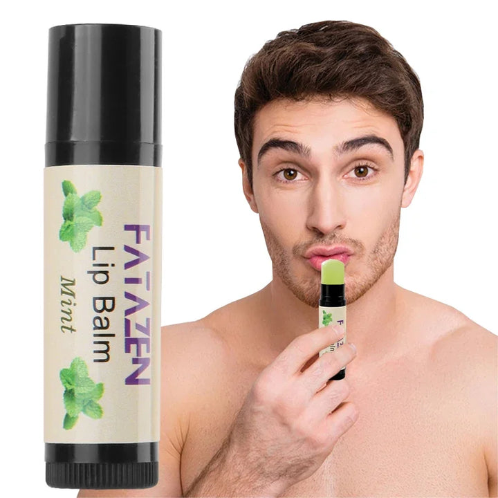 Organic Honey Lip Balm Mint Flavor Eco Friendly Chapstick Shea Butter Lip Balm For Men