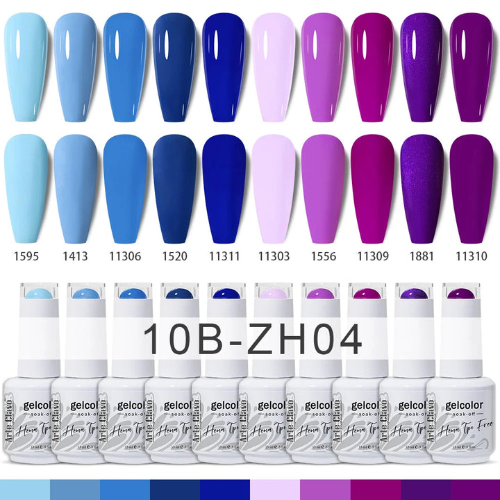 Arte Clavo 15ml HEMA TPO FREE Gel Nail Polish Pink Hybrid Nail Manicure Semi-permanent Enamels Varnish For UV LED Nails Supplies