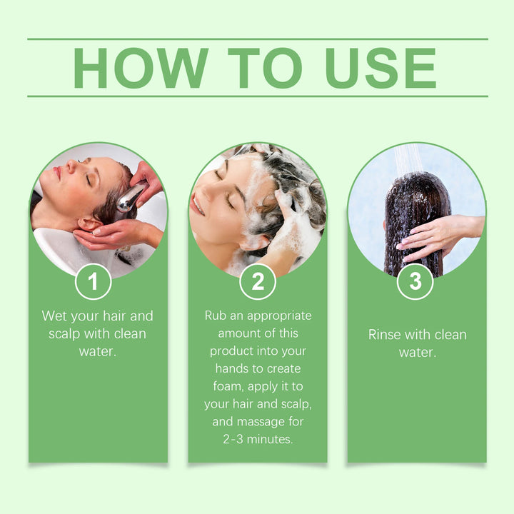 Organic Rosemary Hair Growth Shampoo Thickening Hydrolyzed Keratin Dry Frizzy Damaged Repair Moisturizing Scalp Cleaning Shampoo