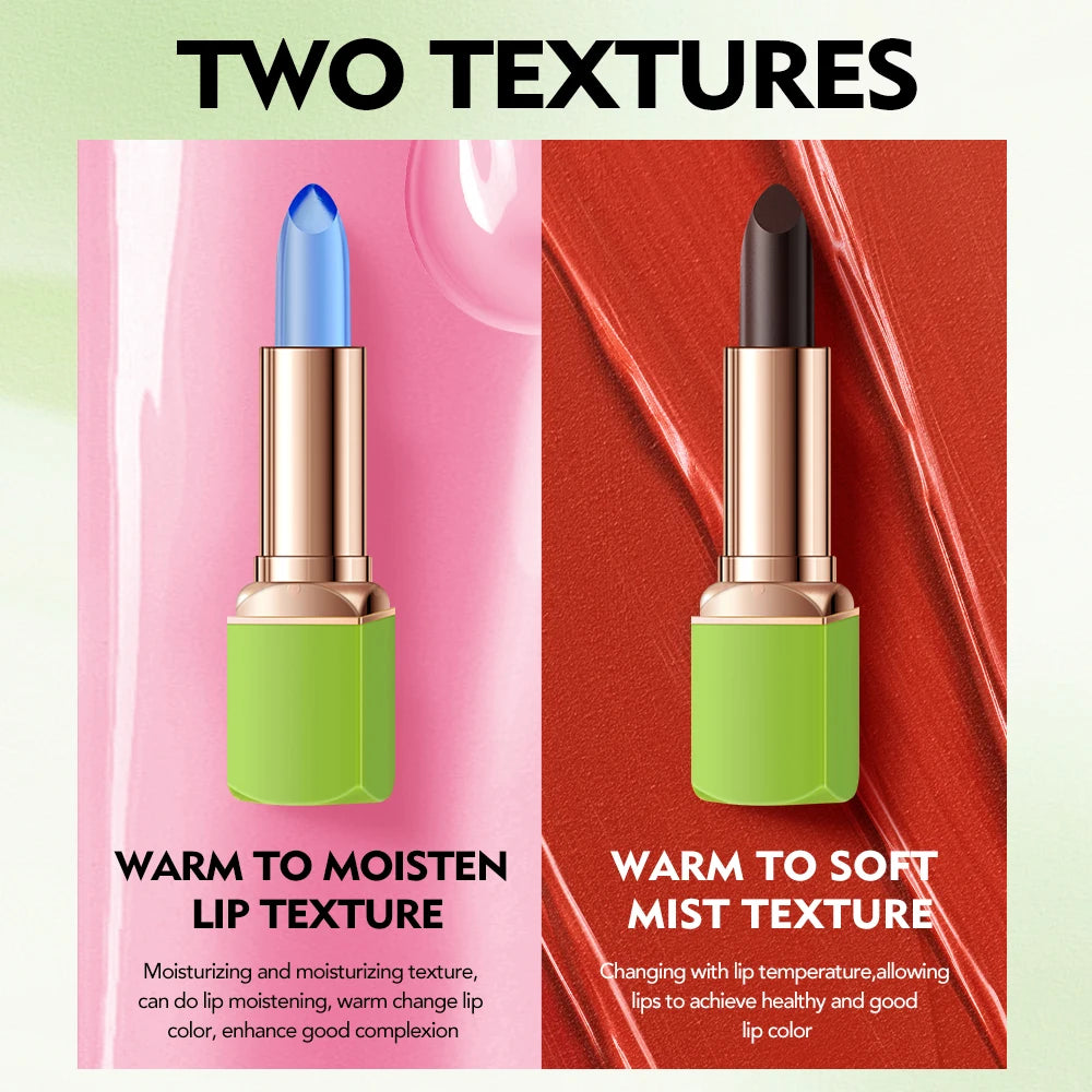 Aloe Vera Color Changing Lipstick – Moisturizing PH Reactive Lip Balm, Transfer-Resistant Long-Lasting Lip Color, Natural Flush