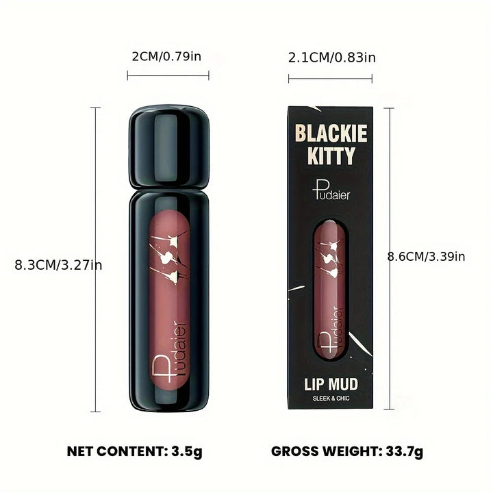 1PC Matte Velvet Lip Gloss, Long Lasting Waterproof Non-Stick Lip Mud, Smooth Lip Makeup Gift for Women, Mother’s Day Gift