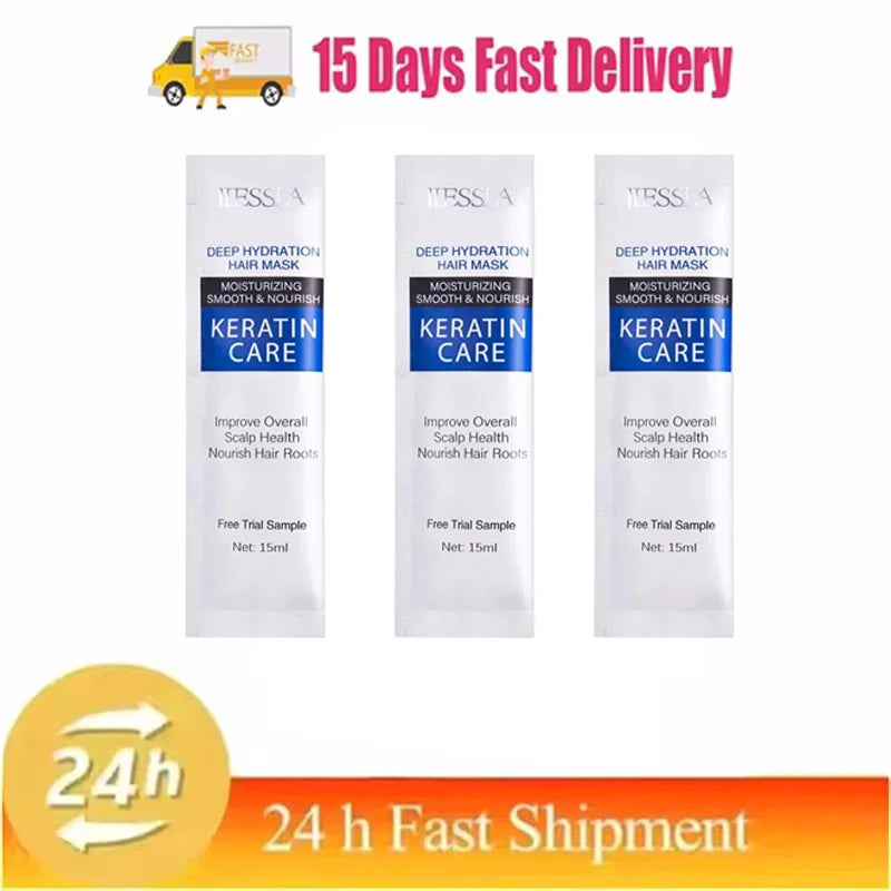 120ml Keratine Magical Hair Mask Protein Straighten Repair Dry Frizzy Damaged Cream Pro Soft Smooth Shiny Deep Moisturizing Care