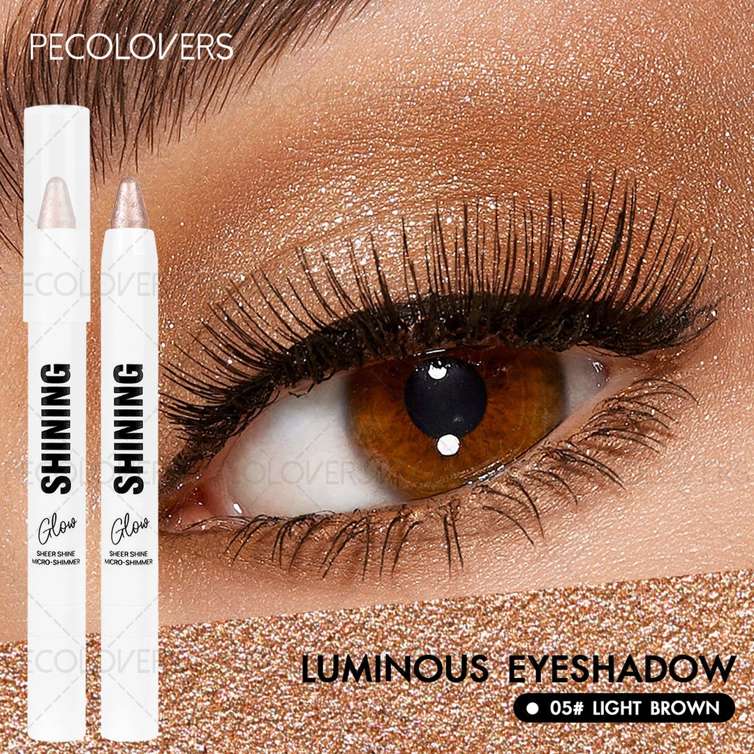 1PC Color Crease-proof Eyeshadow Stick | Light Luxury, Shimmery Finish, Ultra-creamy, Waterproof, Smooth and Easy to Apply