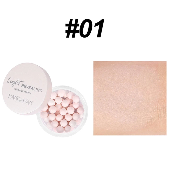 Oil Control Pressed Setting Loose Powder Balls Bronzer Natural Brighten Waterproof Nude Setting Translucent Powder Korean Makeup