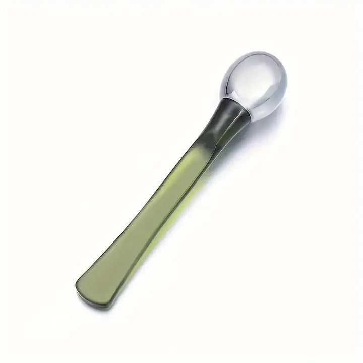 1pc Eye Roller Massage Stick Eye Cream Applicator Cosmetic Spatula Anti Wrinkle Facial Spoon Gold Alloy Face Thin Skin Care Tool
