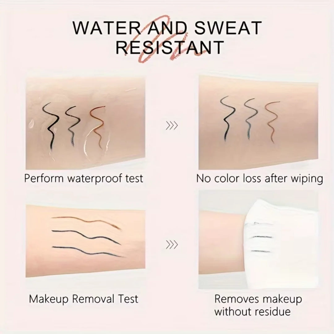 6-Color Waterproof Matte Lip Liner - Long-Lasting, Non-Transfer Formula, Matte Finish, 6 Versatile Shades