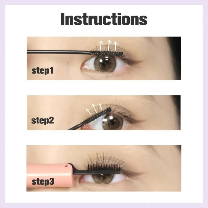 Double-ended Charming Long Mascara Gegebear Natural Curling Long-lasting Waterproof and Sweat-proof Eyelash Primer