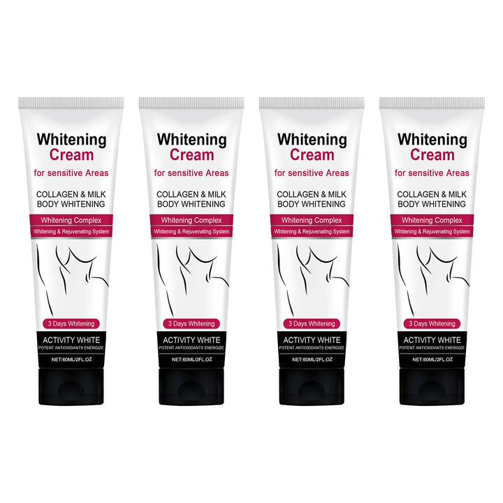 EELHOE 60ml Underarm Whitening Cream Dark Skin Improve Melanin Pigmentation Bleaching Brighten For Underarms Knees Elbows Care