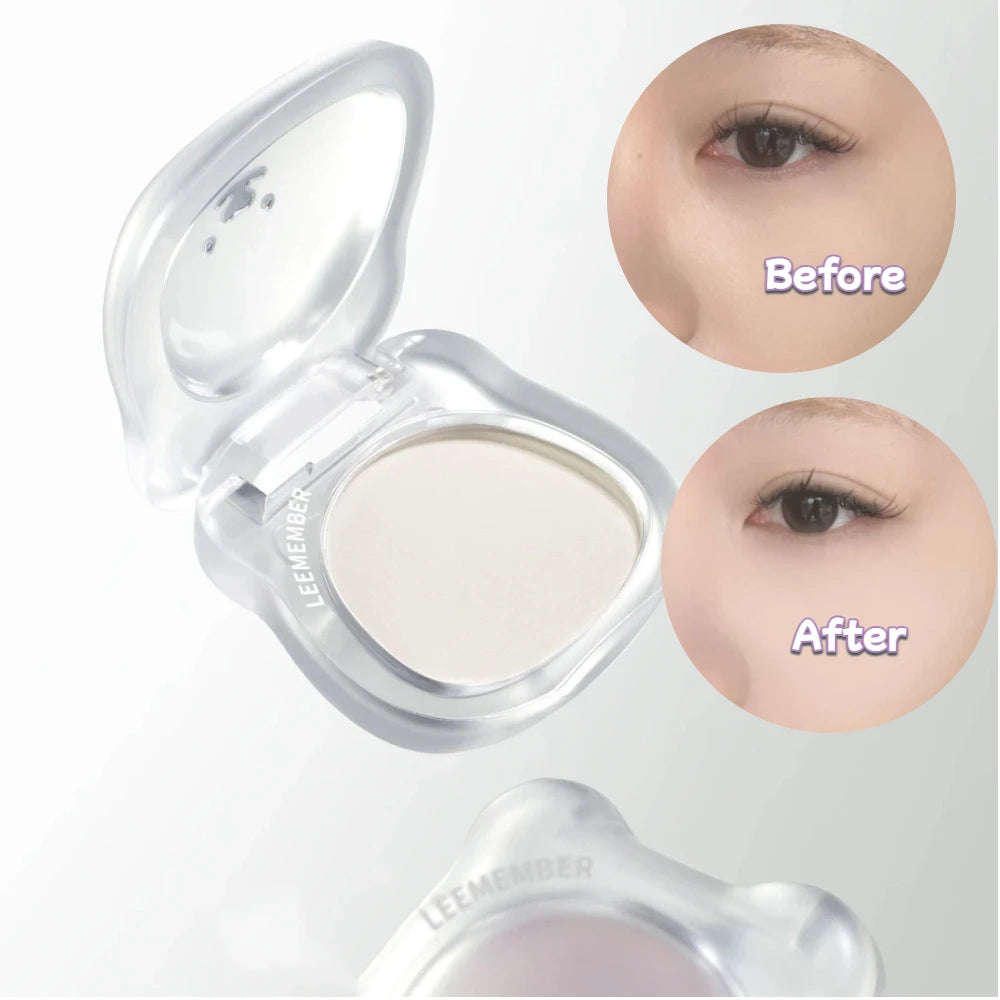 LEEMEMBER Contour Highlighter Powder Matte Fine Powder Long Lasting Waterproof Oil Control Natural Face Bronzer Brighten Makeup