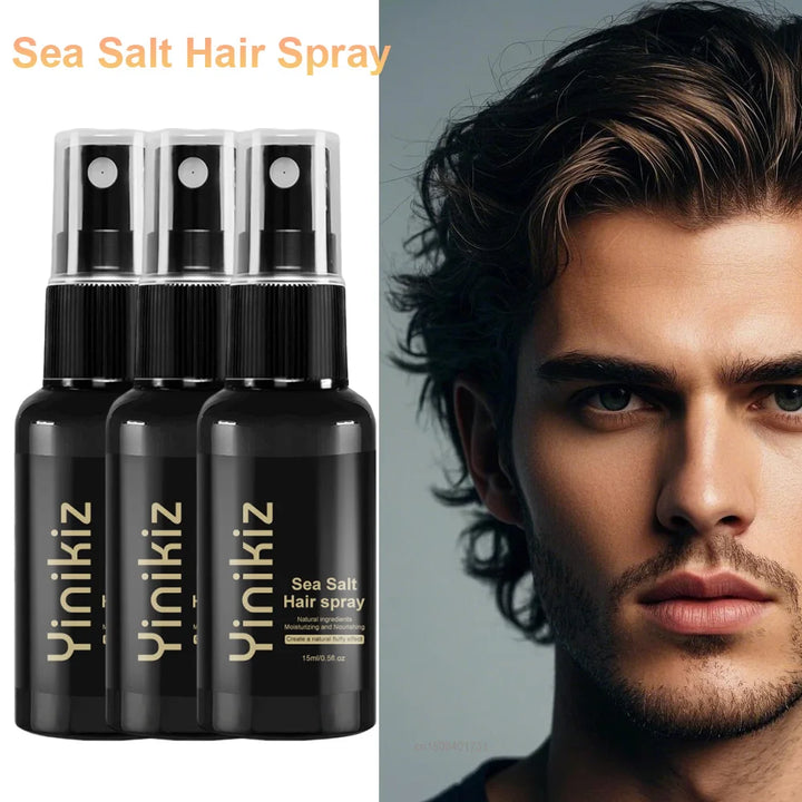Natural Sea Salt Hair Spray for Men & Women Adds Instant Volume, Texture & Thickness, Light Hold Texturizing Spray (1/2/3/5pcs)