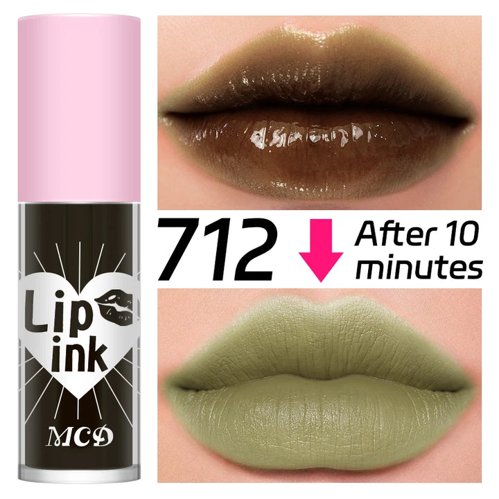 Waterproof Matte Lip tint Long-lasting Lip Glaze Sexy Plump Lip Glow Oil Velvet Lip Gloss Stain Makeup Full Color Lip Cosmetic