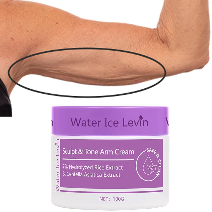 Arm Sculpting Cream: Visible Tightening & Smoothing - Shea Butter Hydration | Non-Greasy