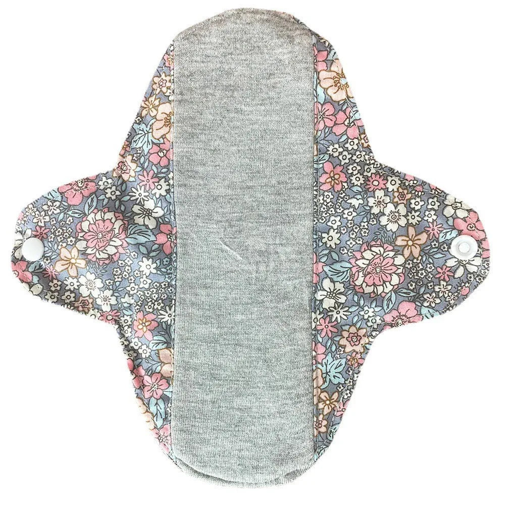 5PCS Reusable Washable Menstrual Pads Graphene Cotton Waterproof Leakproof Sanitary Pads For Women Postpartum Free Storage Bag