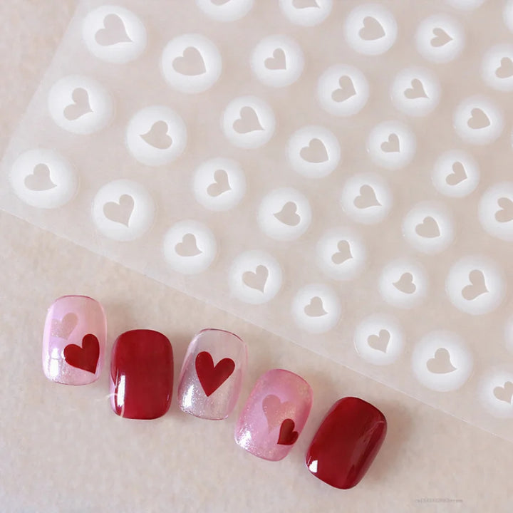 3D Nail Art Stickers  Translucence Moon/Star/Cloud Ultra-thin Nail Decals 3d Self-Adhesive White Cloud Moon Star Kawaii Sliders