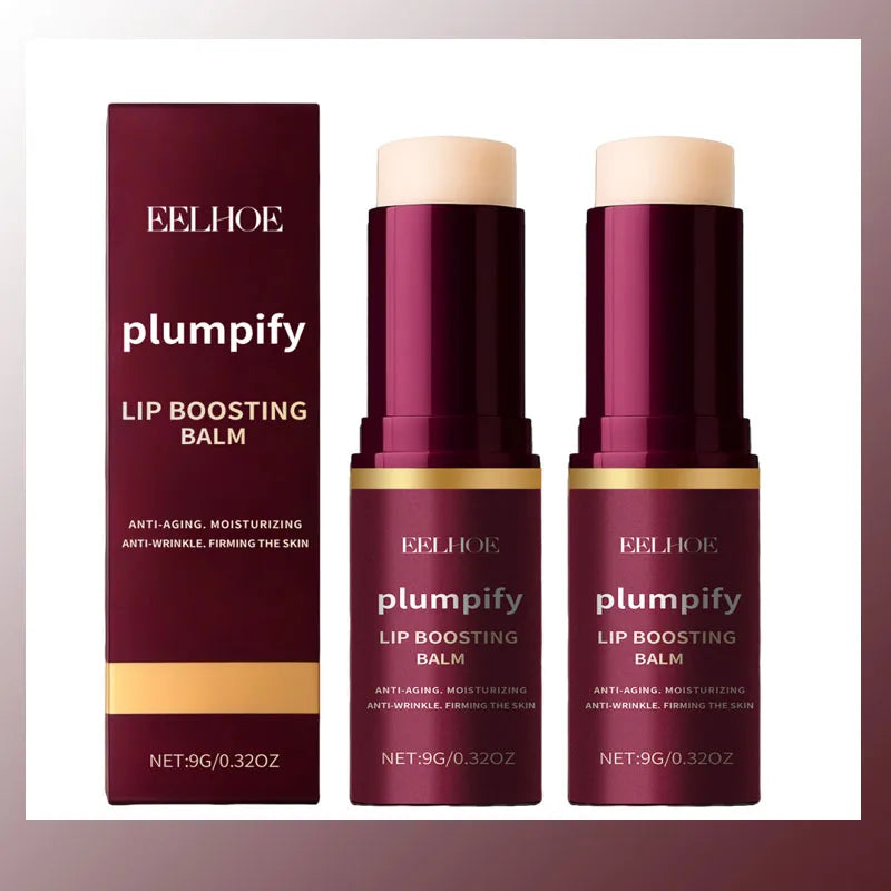 Fast Plumping Lip Balm Moisturizing Soft Lips Skin Plumper Gloss Oil Non-Sticky Daily Care Mask Beauty Makeup Cosmetics Products