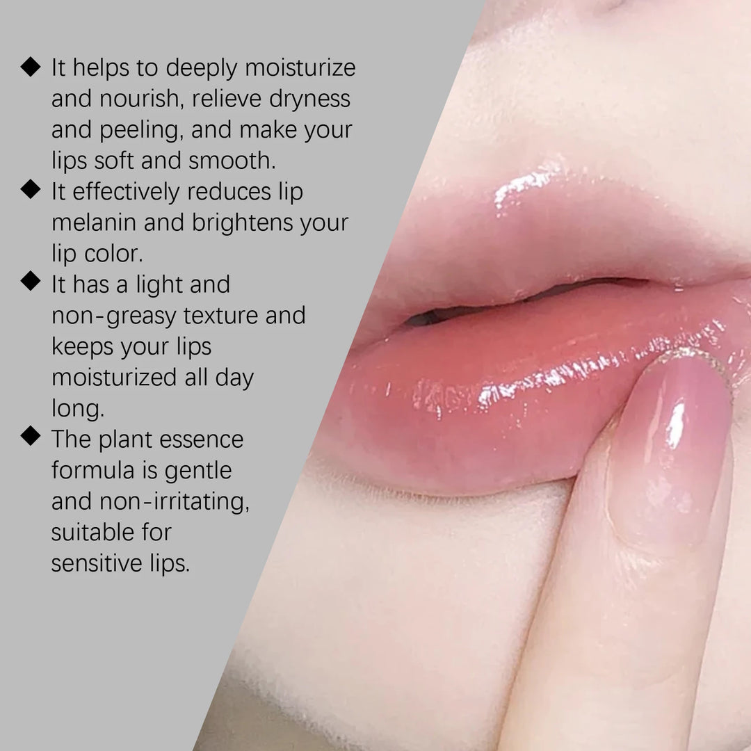 Hyaluronic Acid Moisturizing Lipstick , Refreshing, Hydrating and Preventing Cracking Diluting Lip Lines Daily Care Lip Balm ﻿