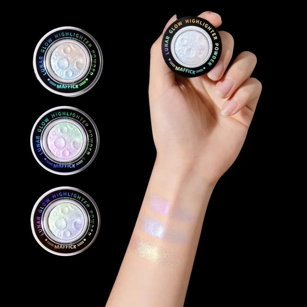 MAFFICK Multicolor Planet Pearl Highlighter naturally contouring brightened your whole body in three dimensions