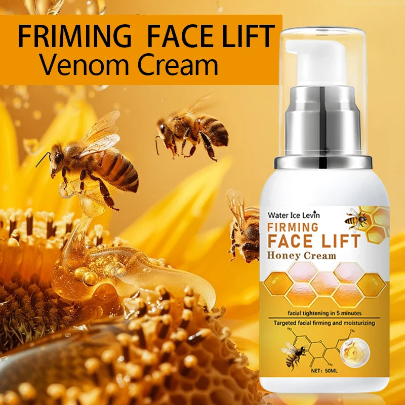 Honey Instant Face Lift & Firm Skin Cream Sustainable Face Lifting Reduces Fine Lines Gentle Moisturizing Care Cream
