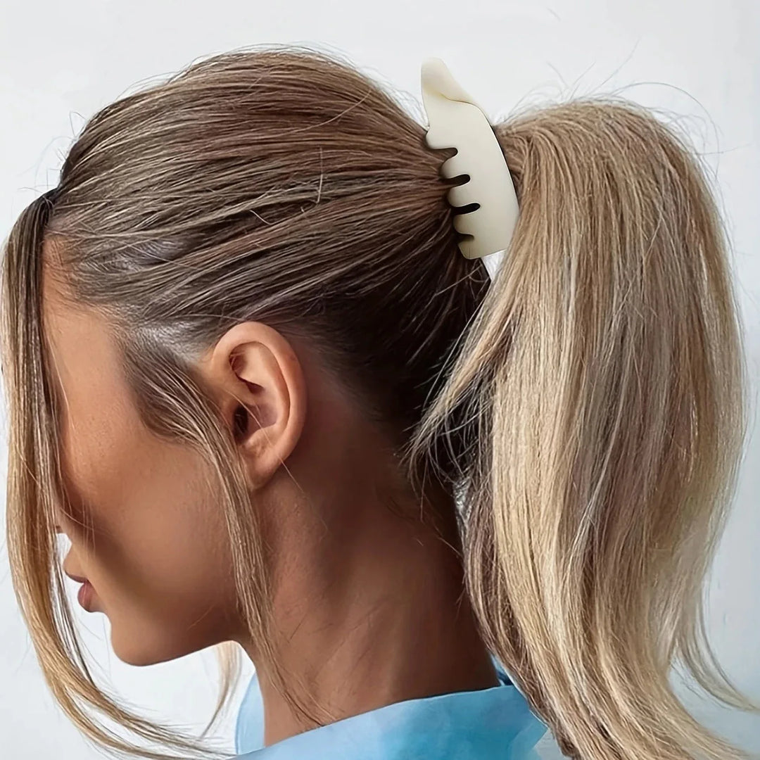 1/4pcs Twist Banana Clip Vertical Clip Ponytail Hair Clip Hair Volume Girl Back of Head Top of Head Hair Tieip